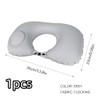 XiXiRan Inflatable Travel Pillow, Portable Comfortable Neck Pillow, Quick Inflation,