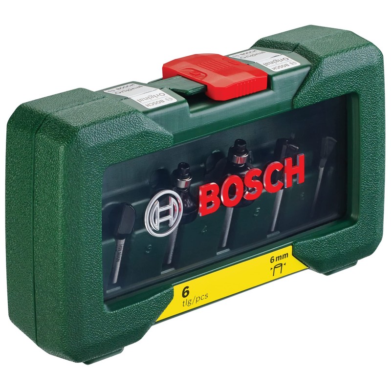 Bosch Router Trimmer Bit Set