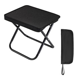 Yoyotager Ultralight Folding Outdoor Stool for Camping, Beach Stool, Hiking and Travel-Portable, Compact, Anti-Sinking Outdoor Stool, Lawn Stool with Carrying Bag, Chaise de Camping