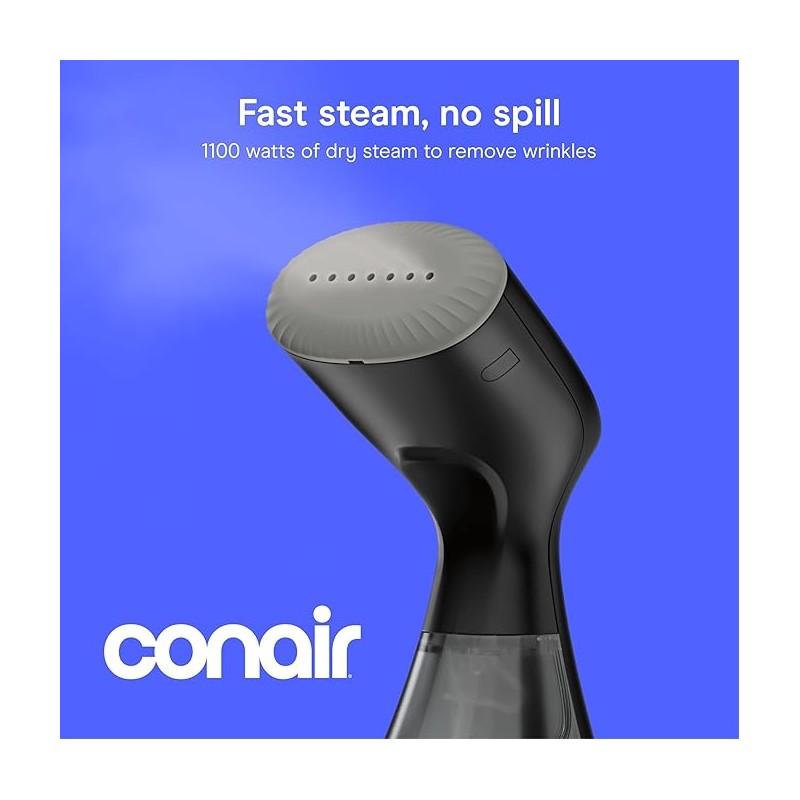 Conair Portable Handheld Garment Steamer - 1100W Compact Design