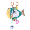 Car Backseat View Mirror Plush Fish Shape Cartoon Pattern Safety