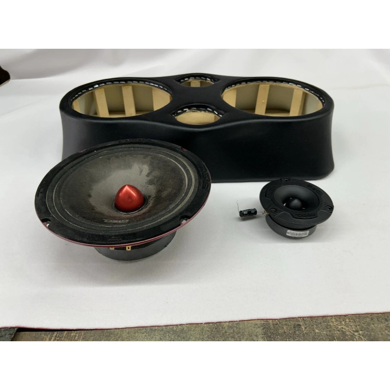 jose car audio Universal Titty Panel 2x8 Inch Speakers and