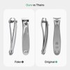 GERMANIKURE Professional Nail Clipper - FINOX Surgical Stainless Steel Manicure
