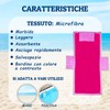 SONIT Beach Towel with Corners and Pockets - Cover for