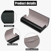 AZWOOD Hard Shell Glasses Case, Portable Eyeglass Case, Unisex PU