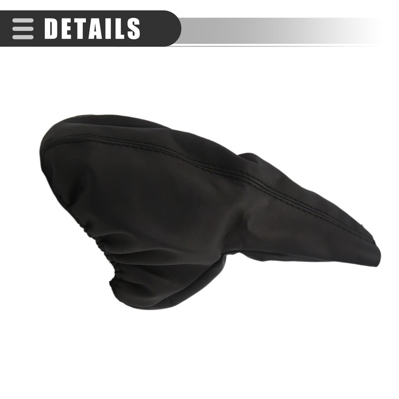 Motoforti Universal Hand Brake Cover, Car Accessories, Plastic, Black