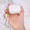 Cute AirPod Pro 2 Case with Pearl Wrist Chain Bling