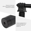 PULUZ Extended Invisible Selfie Stick with Screw Rod Adapter for