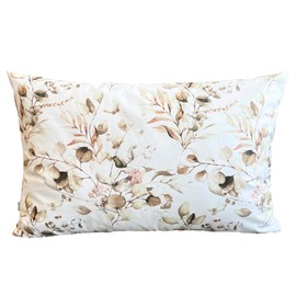 HOUSE ART LIFE Cushion cover 40 x 60 cm - 100% cotton, soft and breathable, with zip, ideal for sleeping, for bed and bedroom, easy care, without filling, many colourful patterns