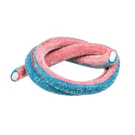 Meeega Cables - Chewy Rope Candy (Box of 30) (SOUR BLUEBERRY AND STRAWBERRY)