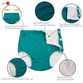Joyo roy Reusable Swim Diapers 4t Baby Boy Swim Trunks Girls Water Diapers Baby Swim Trunks Swim Diaper Reusable Pañales Ecologicos para Bebes Reusable Swim Diapers 4t Baby Swim Size 4 Swim Diaper
