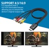 AUTOUTLET RCA to HDMI Converter with Aspect Ratio Switch (4:3/16:9),