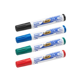 Bic TS-140040 Velleda 1751 Chisel Tip Whiteboard Marker, Pack of 4