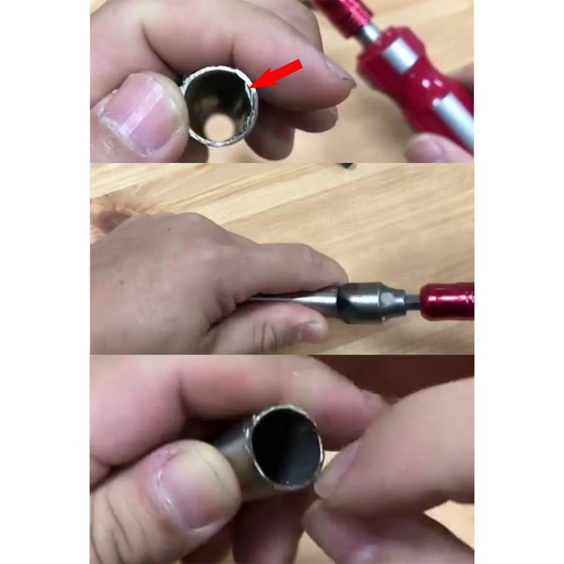 ORXPLUS Tools 5 Flute Metal Countersink Drill Bit, 90 Degree