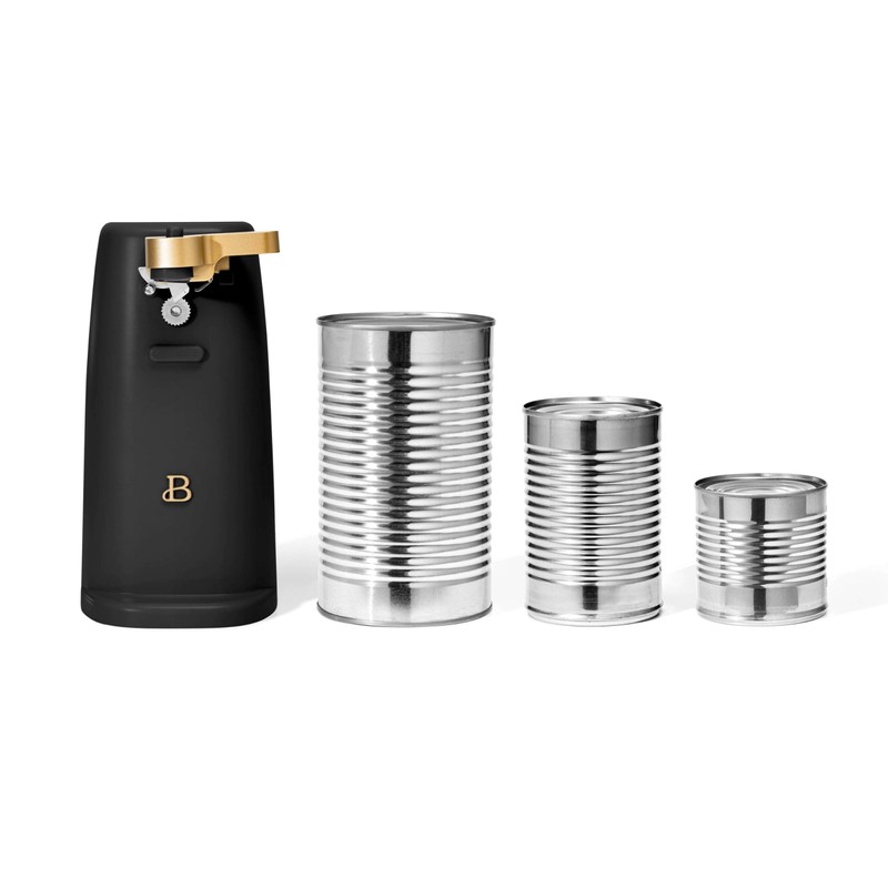 DqOasd Electric Can Opener by Drew Barrymore, Stainless Steel Blade,