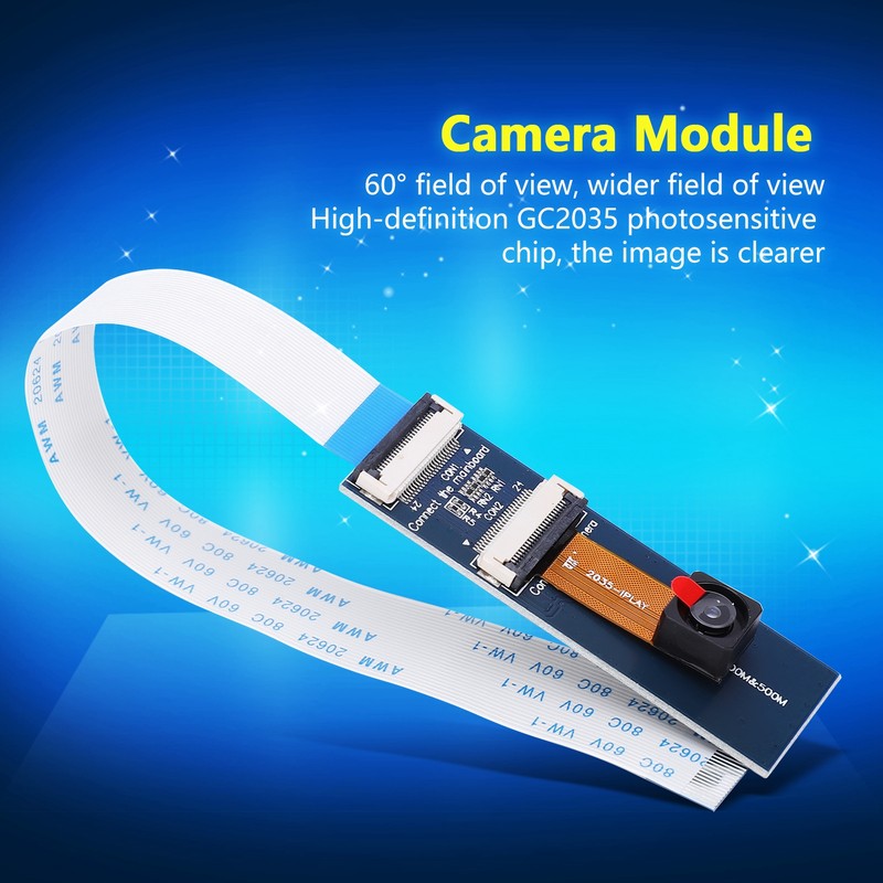 1080P HD Mini Camera Module 60 Degree Manual Focusing GC2035