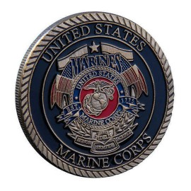 USMC Marine Corps Challenge Coin Collectible "Release the Dogs of War"