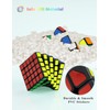 ROXENDA Speed Cube, Original Speed Cube Super-Durable Sticker with Vivid