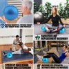Mini Pilates Balls 9 Inches Small Exercise Ball Anti-Burst Non-Slip