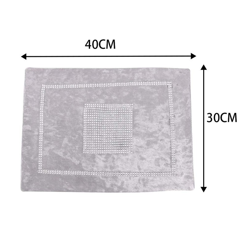 Time to Sparkle Set of 1 Velvet Table Runner +