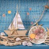 Fishing Net with Shells 200 cm x 150 cm Fishing