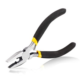 SPEEDWOX Mini Linesman Pliers Wire Cutter 4.5 Inch Multipurpose Combination Pliers Jewelry Making Small Side Cutters Micro Fine Lineman Pliers Beading Tool Hobby Craft Screw Wire