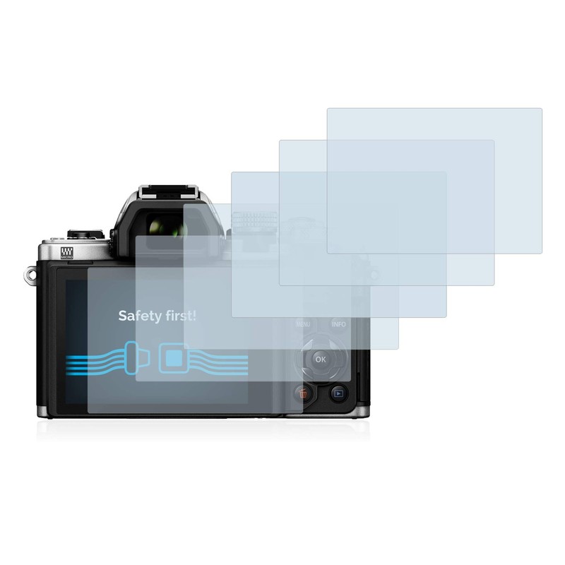 Savvies 6 Pack Screen Protector compatible with Olympus OM-D E-M10