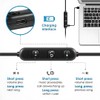 Wireless Bluetooth 5.2 Headphones, In-Ear Magnetic With Soft Rubber Headset