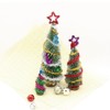 Pack of 4 Christmas Tinsel Ribbon, Xmas Glittering Tinsel Wire