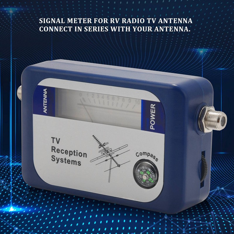 Tv Antenna Finder Digital Aerial Terrestrial Signal Strength Meter Pointer
