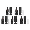 5 Set Solar PV Connectors IP67 Waterproof PPO Insulation High