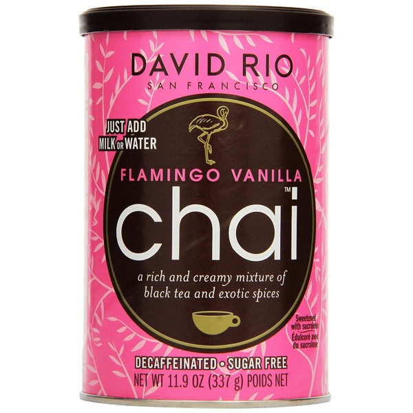 David Rio Chai Mix, Flamingo Vanilla, 11.9 Ounce (Pack of 1)