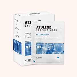 Sante Azulene Soother Mask 1 box (10 sheets) Azulene Soother Mask 1 box / 상떼 아줄렌 수더 마스크 1box (10매입) 아줄렌 수더마스크 1박스
