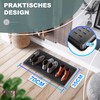 DECOBELLA Shoe Drip Tray, Shoe Tray, Grey, Shoe Rack, for