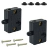 Hordion 2Pcs Cabinet Door Switch, Closet Light Wardrobe Touch Switches