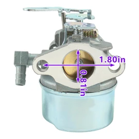 Carbhub Carburetor Fit for 536.886122, 536.881501, 536.885473, 536.909400, 536.886440, Fit for Tecumseh HS50 HSK40 HSK50, Stens 520-902, Toro 38035 38052 Snow Blower Replace 632107 632107A 640084