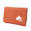 LogoSpark Men's Wallet, Compact, 3-fold, Small, Small, orange