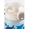 Stainless Steel Water Bottle, 400 ml, Children's Shark Design