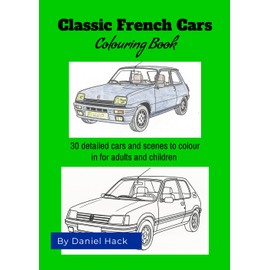 Classic French Car Colouring Book