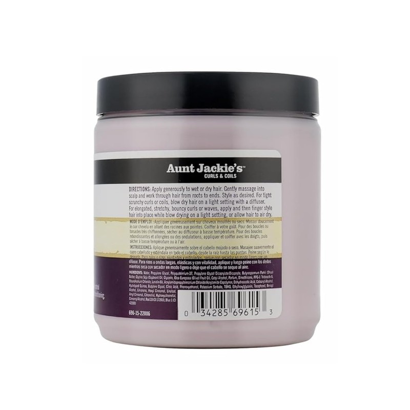 Aunt Jackie's Hair Styling Agent Curl Custard, 18 oz -
