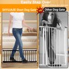 Dog Gate, SHYUJAJIE Adjustable Extra Wide Short Dog Gate,Small Pet