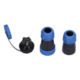 Aviation Plug Socket IP68 Waterproof Solderless Male Female Pair Connector 250V 45A LP28