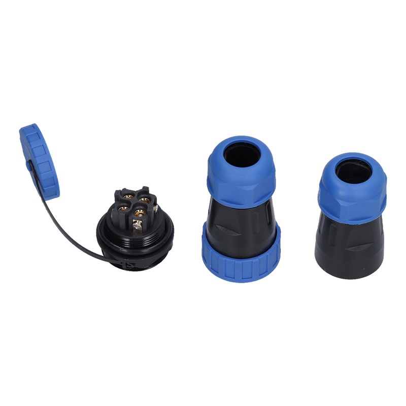Aviation Plug Socket IP68 Waterproof Solderless Male Female Pair Connector