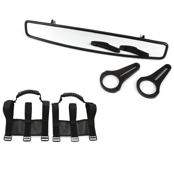 SMT- UTV 17" Rear View Race Mirror 1.75" Clamp Grab