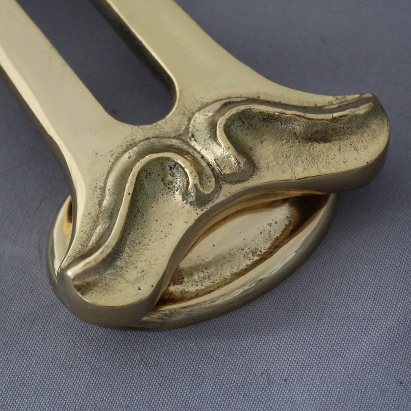 Art Nouveau Brass Door Knocker