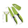Jean-Patrique 3 Piece Chef’s Knifes Non-Stick Green & Black Prep