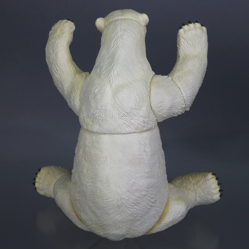 Sofubi Toy Box 009 Polar Bear Polar Bear Non-Scale Painted