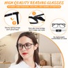 OCCI CHIARI Big Square Reading Glasses Women TR90 Readers With