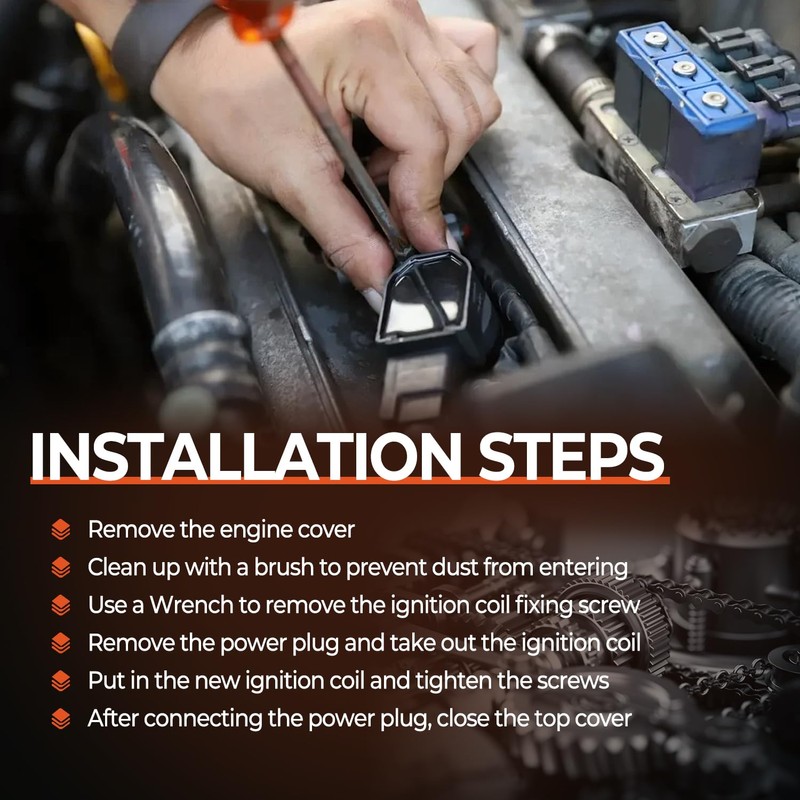 Set of 4 Ignition Coil Packs & Iridium Spark Plugs