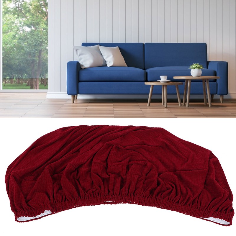 Polyester Sofa Seats Covers Waterproof Washable Slipcover Elastic Protector Home
